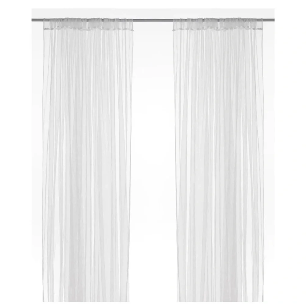 IKEA Lill Sheer Mesh Curtain Panels